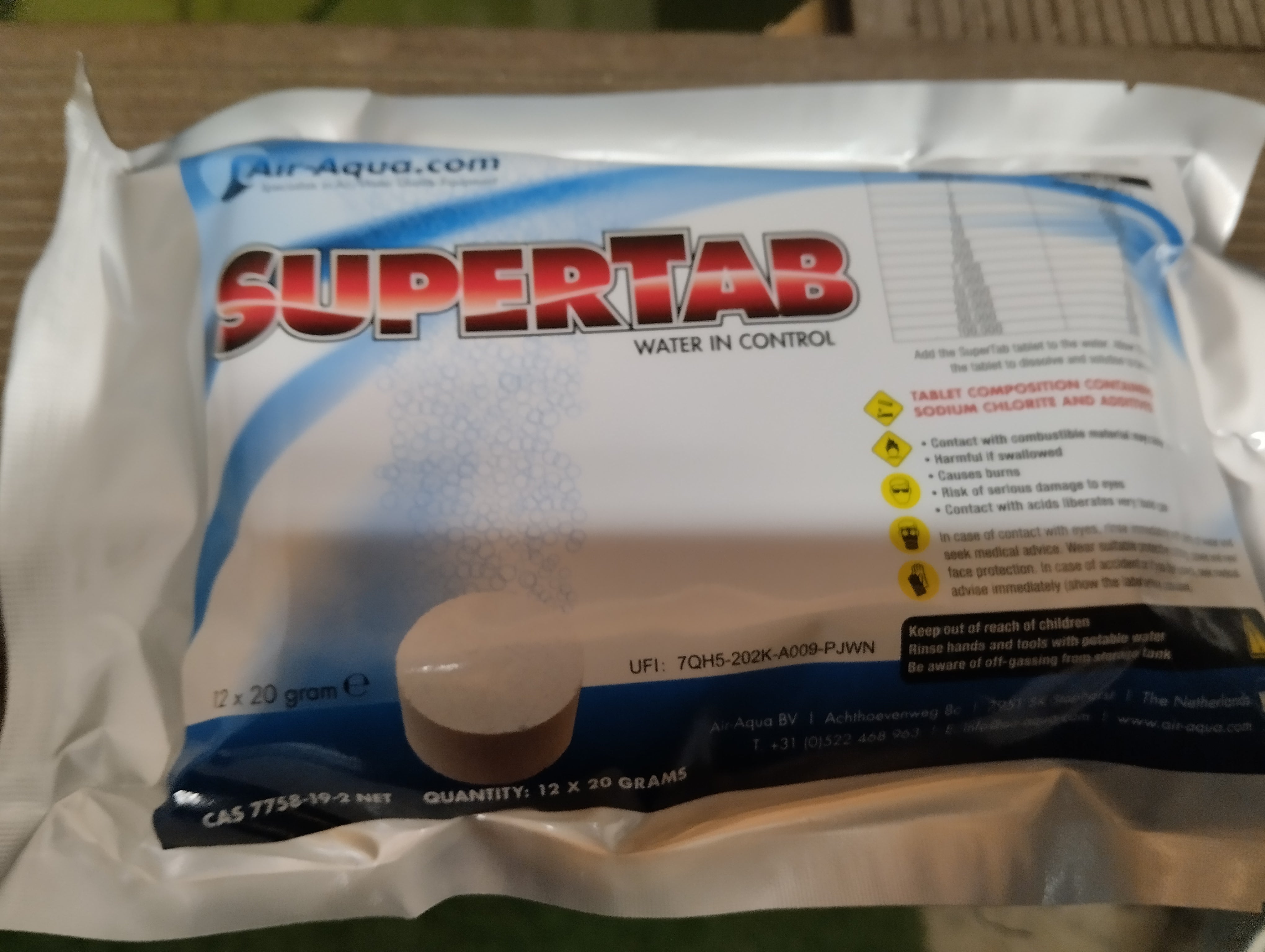 Supertab 12 x 20g – Koi addict 57 shop