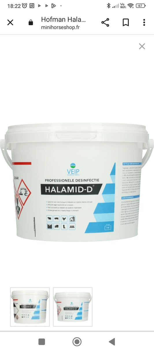 Halamid chloramine t